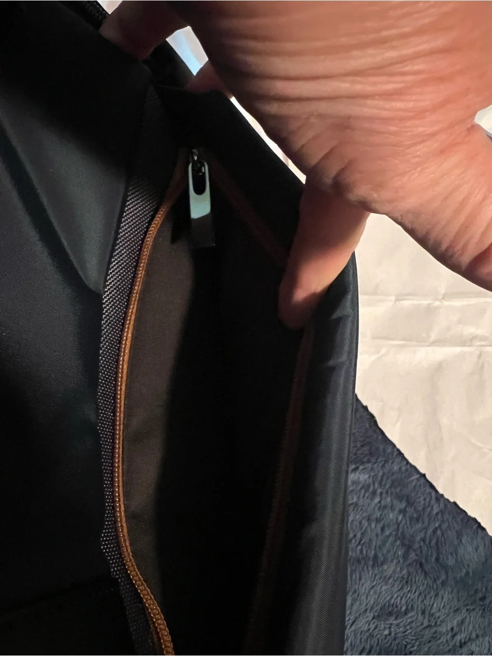 Samsonite Open Road - Navy and Black unisex Backpack with Multiple Zip Pockets